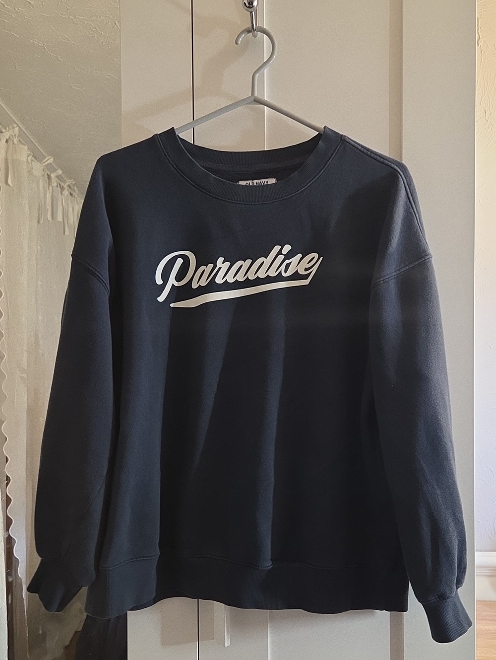 Old Navy 'Paradise' Graphic Crew Sweatshirt